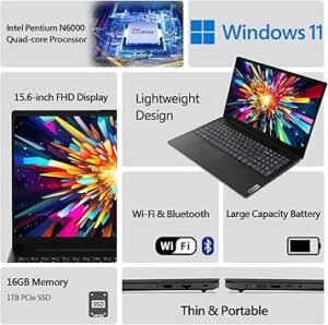 Lenovo Newest 15.6FHD Laptop