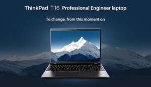 Lenovo ThinkPad T16 Gen 2 Business Laptop (16" i7-1255U), 16GB DDR5 RAM, 512GB SSD), Backlit, Fingerprint, 3-Yr WRT, 1080p Webcam, Win 11 Pro w / AI Copilot